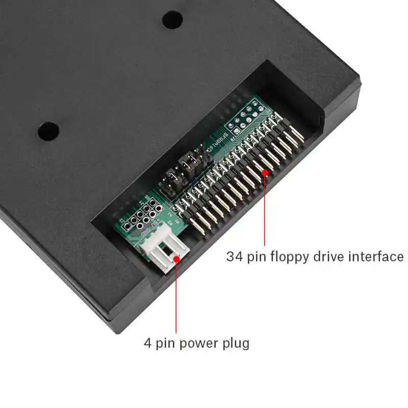 Эмулятор USB SSD-накопителя 3,5 дюйма 1,44 МБ для клавиатуры E86 E96 G800 SFR1M44-U100K-R Изображение 3