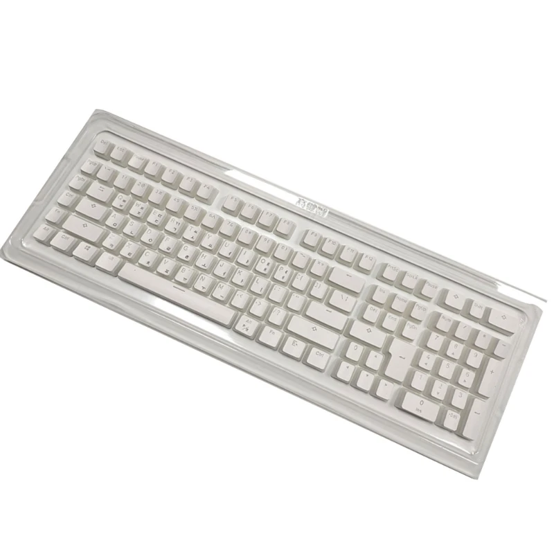 117 клавиш Корейские/ Русские двойные снимки PBT-пудинги с подсветкой Keycap OEM для механических клавиатур с подсветкой Изображение 4