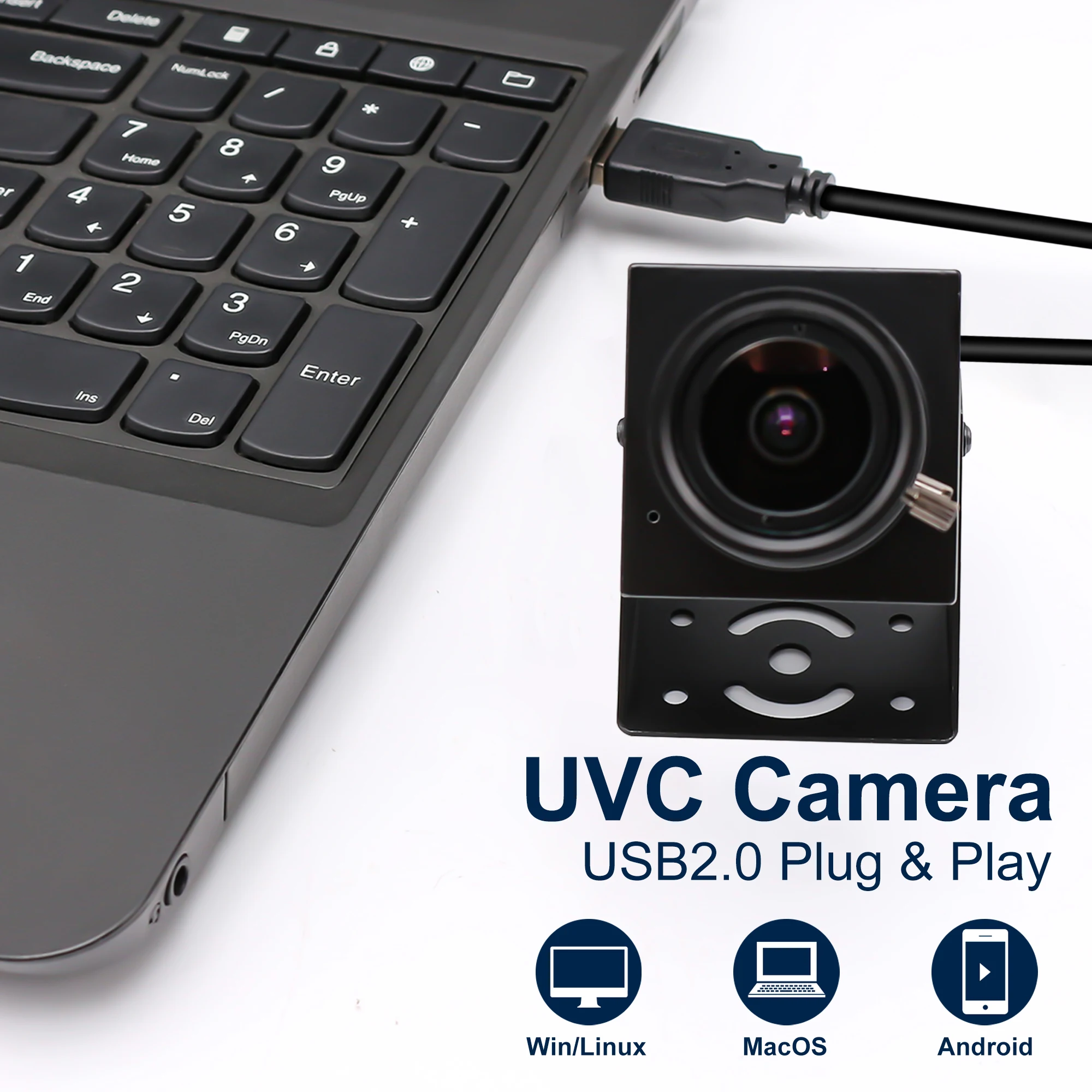 ELP Full HD 1080P USB Веб-камера с Переменным Фокусным расстоянием OV2710 30 кадров в секунду/60 кадров в секунду/100 кадров в секунду Промышленная Подключаемая и Воспроизводимая USB-Камера для ПК Компьютер Ноутбук Изображение 4