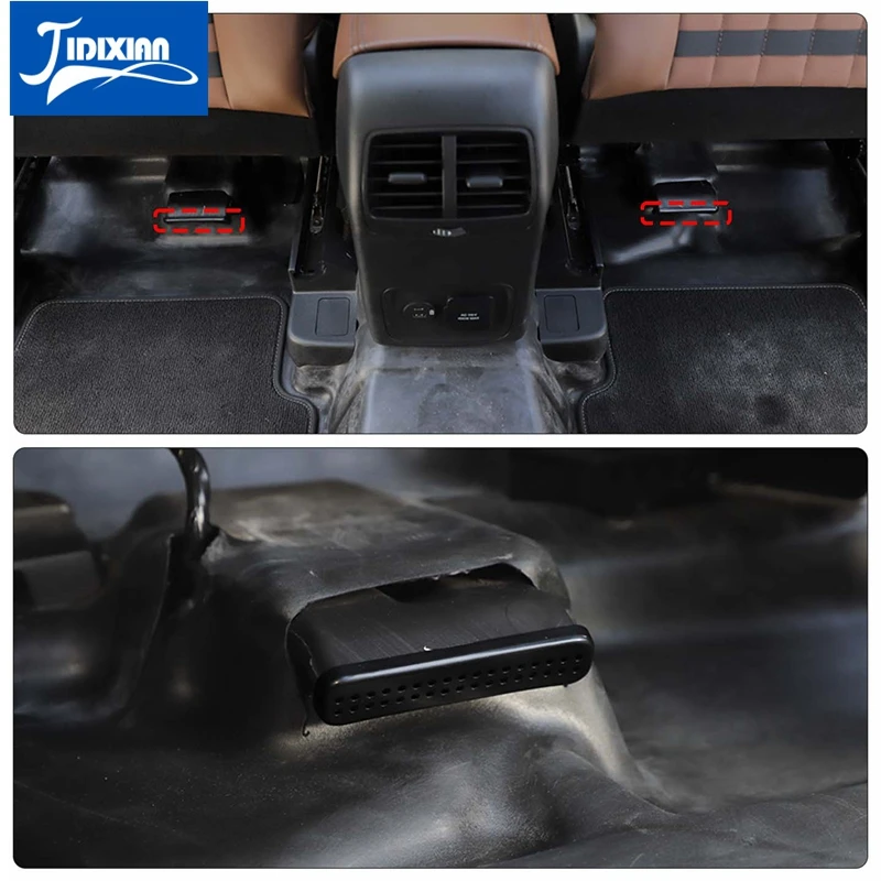 JIDIXIAN ABS Автокресло под вентиляционным отверстием кондиционера Защитный чехол для Ford Bronco Sport 2021 2022 Аксессуары для интерьера Изображение 4
