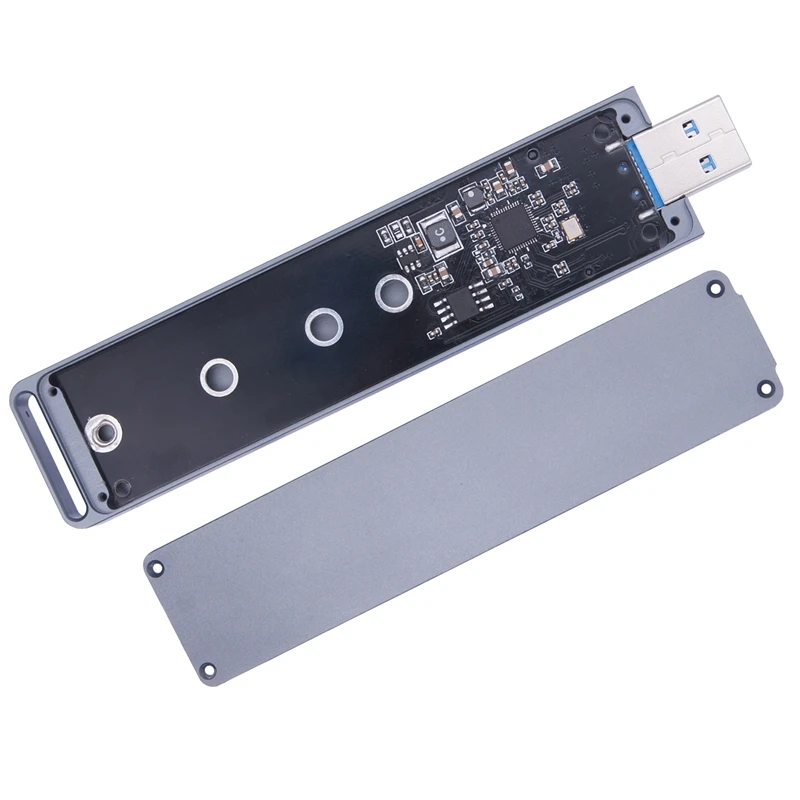 M2 SSD Case NVME Enclosure M.2 К SSD-адаптеру USB TYPE-A 3.1 Для NVME PCIE M Key SSD Disk Drive Box Изображение 4