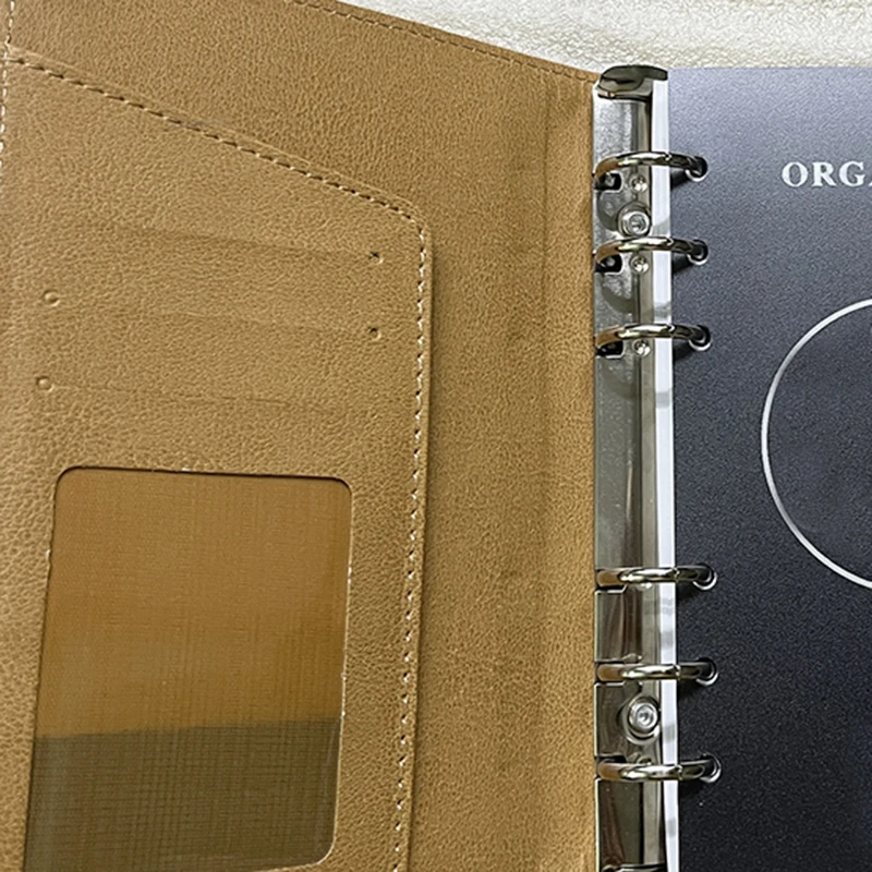 MB Looseleaf Notebook Блокнот Компактный и удобный для переноски Конференц-книга Изображение 4