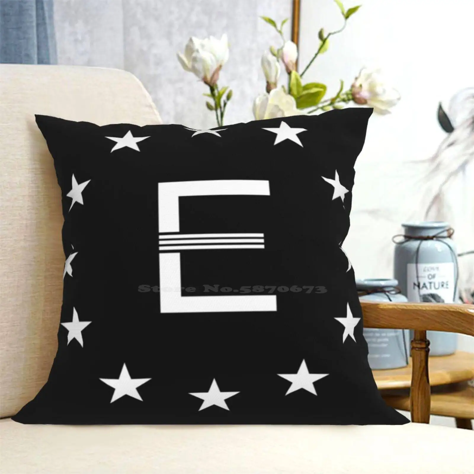 Модный чехол для подушки с логотипом Enclave Star, наволочка, флаг Enclave New Vegas, 3 4 76 Tec Изображение 4