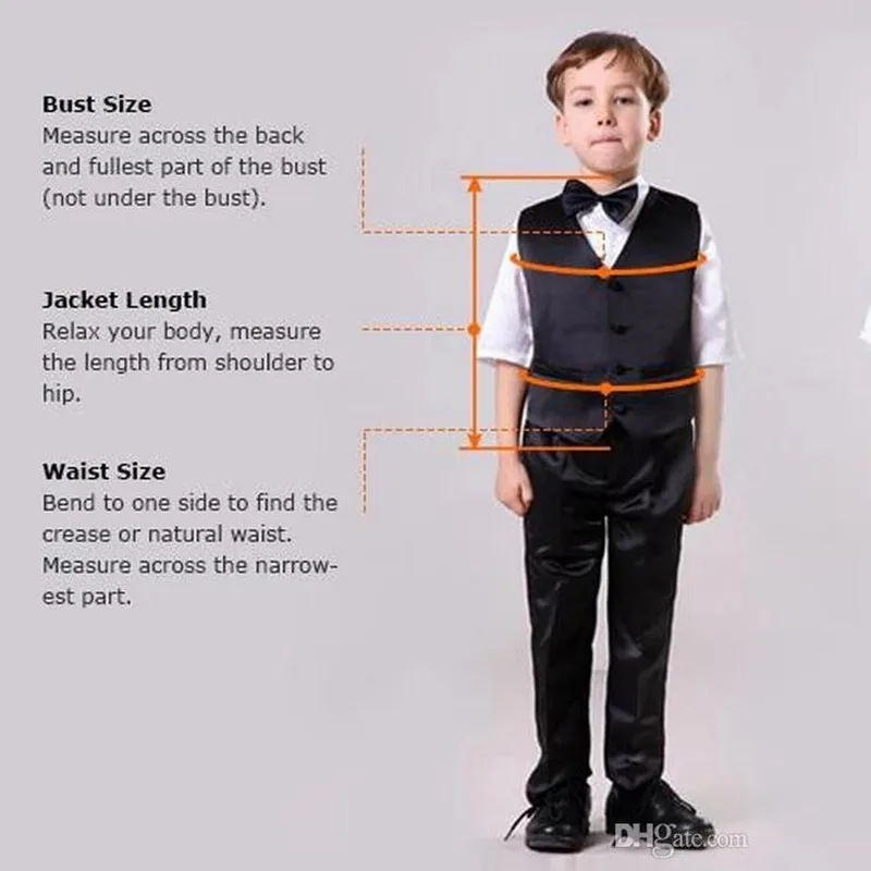 Новейшие дизайнерские черные милые детские костюмы, модный комплект детской одежды, строгий классический блейзер для мальчиков с цветами (куртка + брюки + галстук-бабочка + жилет) Изображение 4