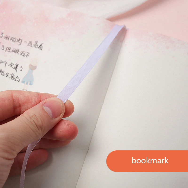 Новый 256-страничный японский Блокнот Sakura Cute Cat с магнитной пряжкой Цветная страница Руководство для студентов Бухгалтерская книга A5 Блокнот Дневник Kawaii Изображение 4