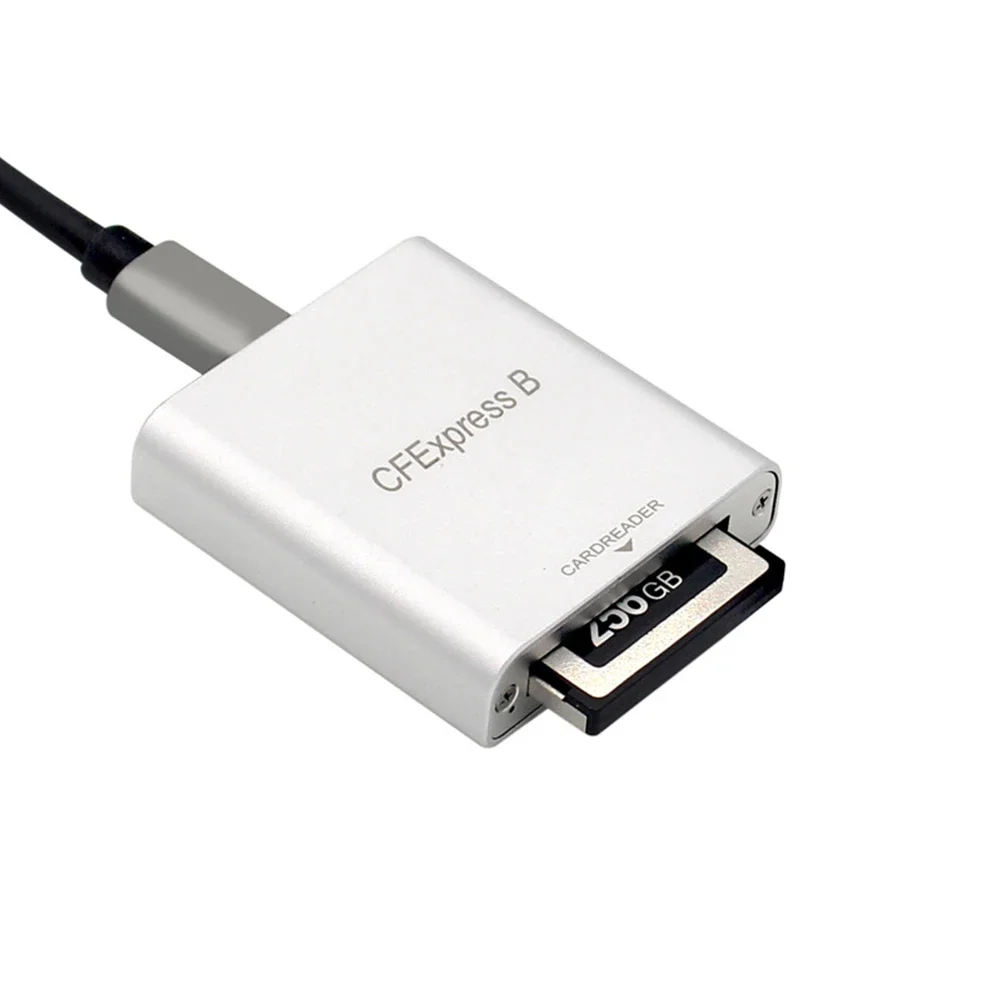 Портативный Кард-ридер CFexpress USB 3.1 Gen 2 Для Чтения Карт памяти Без Привода для Портативного Компьютера, Телефона для MacBook iPad Chromebook Изображение 4