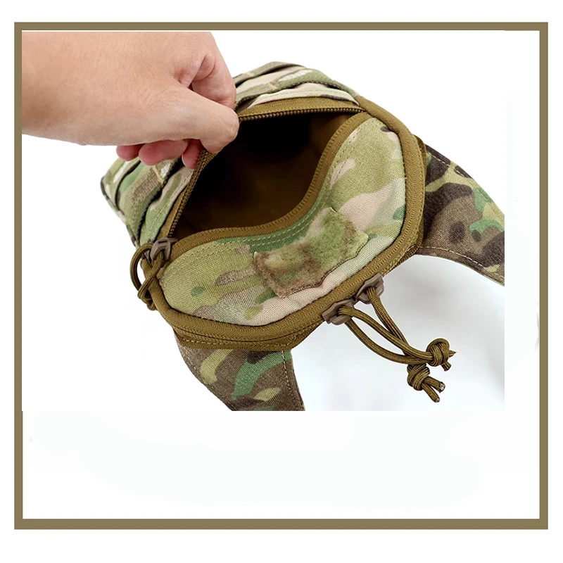 Простая сумка через плечо в стиле милитари, модная мини-сумка для хранения на открытом воздухе Изображение 4
