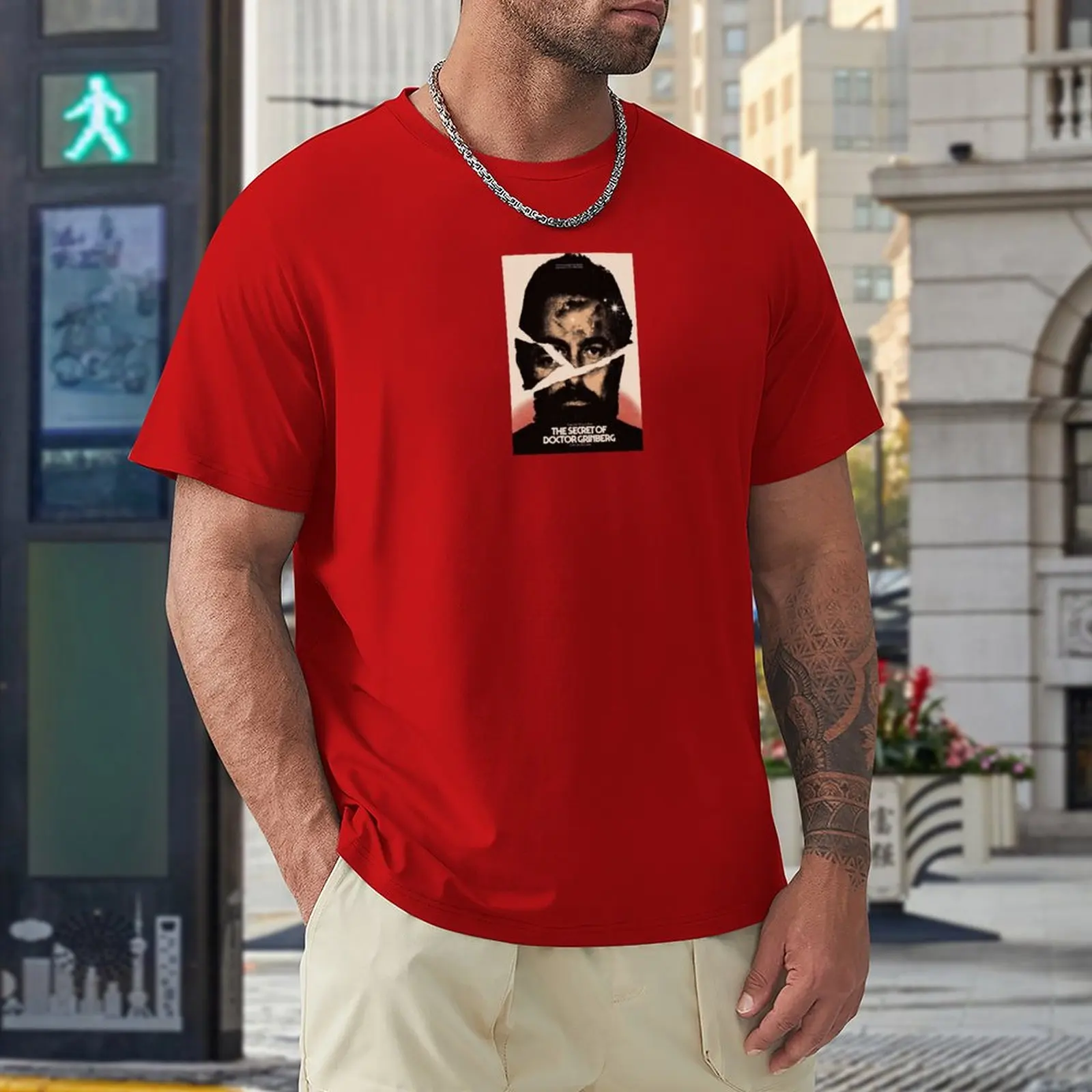 Футболка Джейкоба Гринберга, короткие черные футболки, мужские футболки Изображение 4