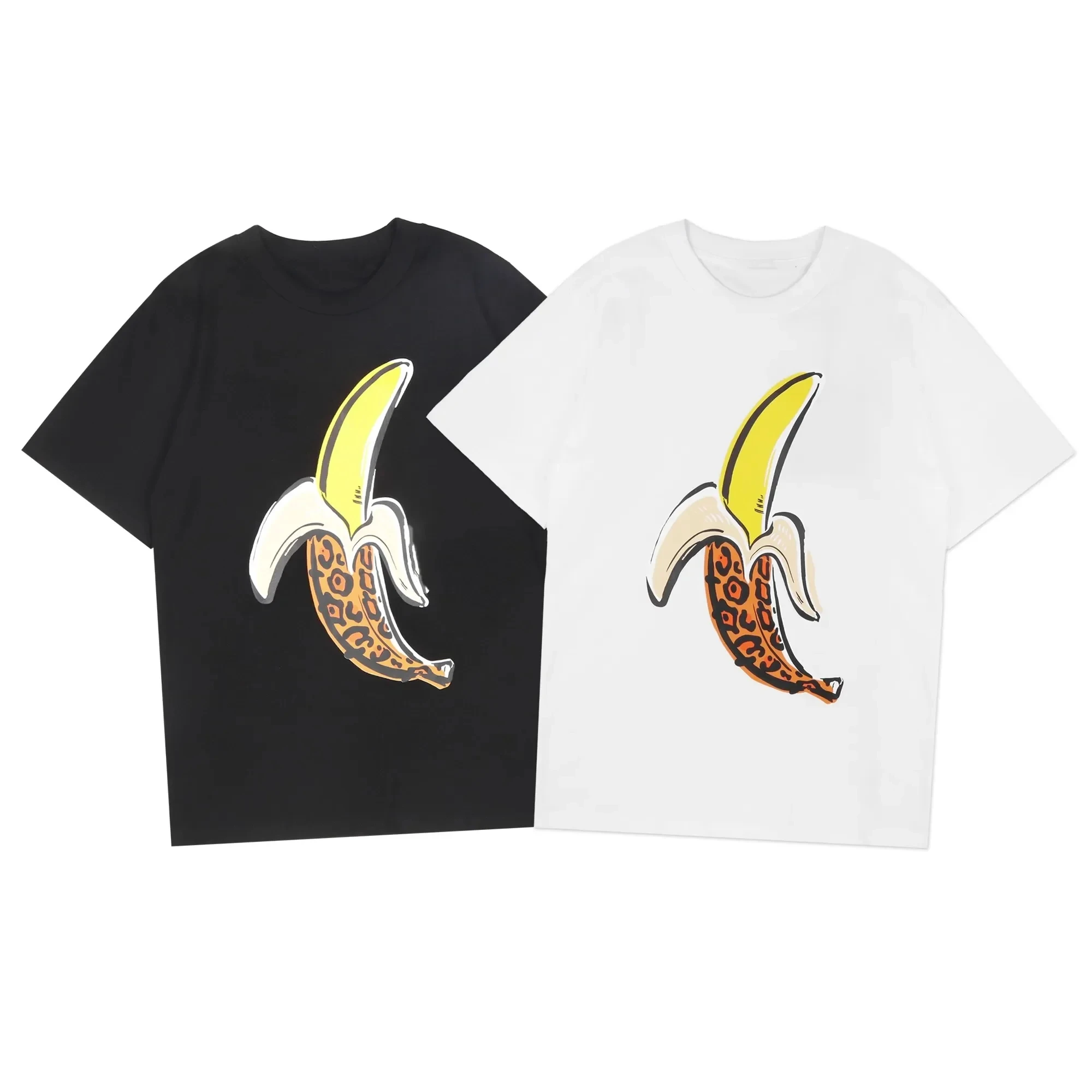 Футболки Angel для мужчин и женщин, футболки с короткими рукавами, футболки оверсайз, банановые молодежные пары, подарок Изображение 4