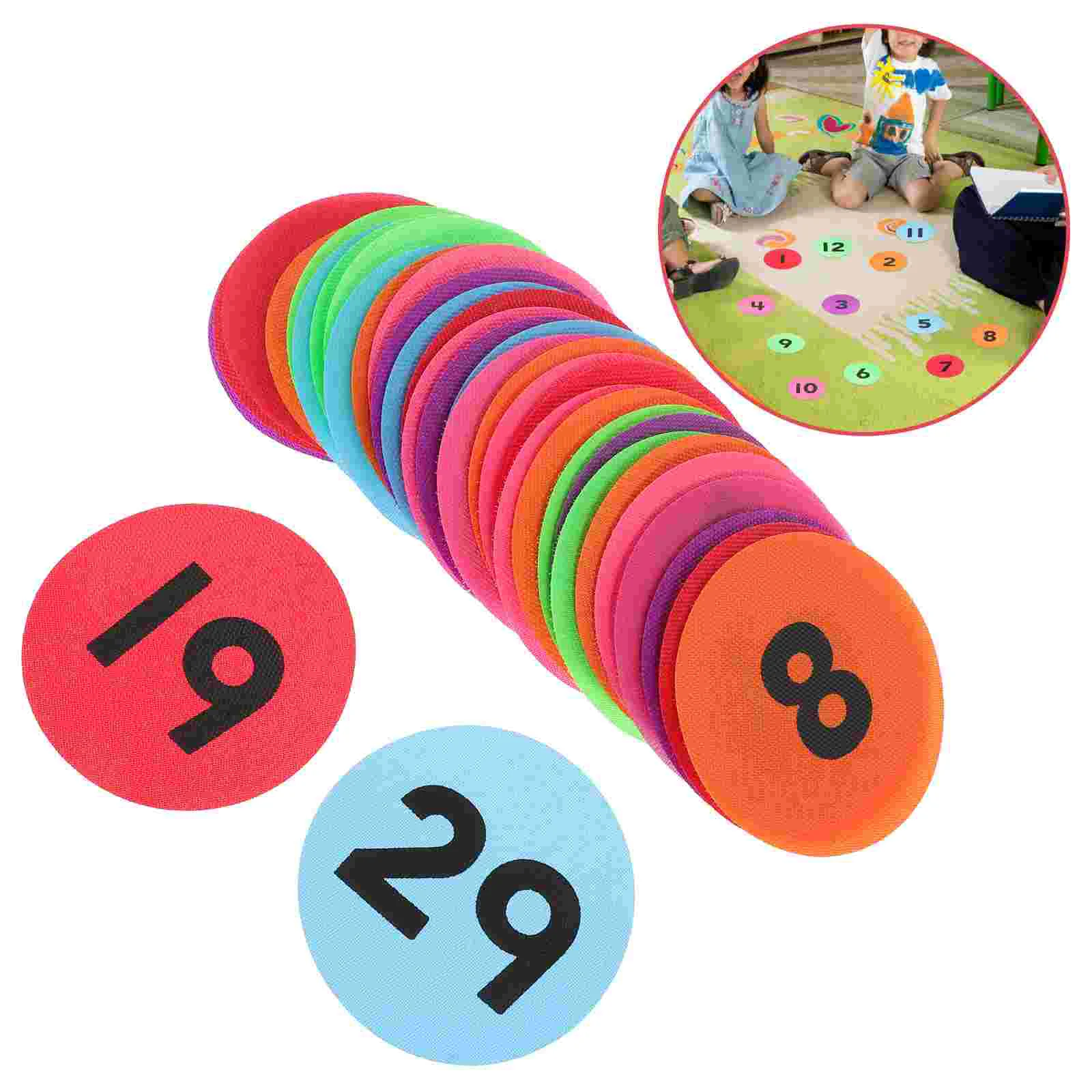 36 шт. клейкие наклейки с номерами, цветные наклейки с номерами, классификационные наклейки для офиса, детской комнаты Изображение 5