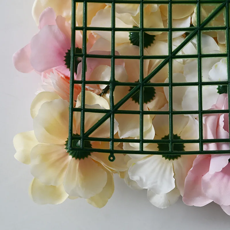 3D Цветочный Фон Искусственные Цветы Настенная Панель Искусственные Розы для Настенной Вечеринки Свадьба Свадебный Душ На Открытом Воздухе Украшение Изображение 5