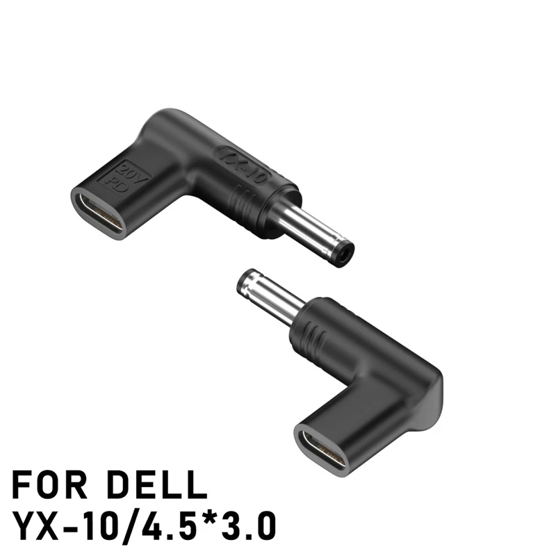 PD 65W Разъем USB 3.1 Type C к разъему постоянного тока для ноутбука, адаптер зарядного устройства, эмулятор, штекерный разъем Asus Hp Dell Acer Изображение 5