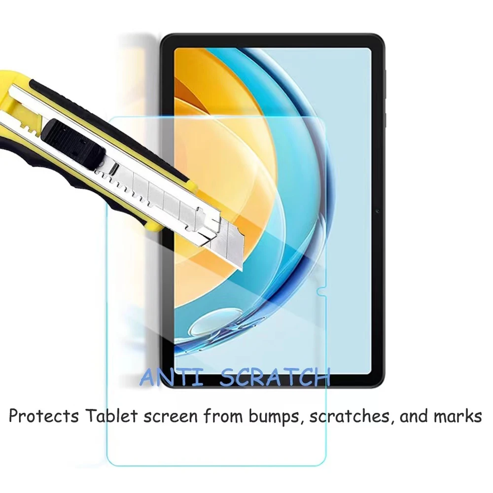 Защитная пленка для экрана Huawei MatePad SE 10,4-дюймовый защитный планшет 2023 AGS5-W00 из взрывозащищенного закаленного стекла без пузырьков Изображение 5