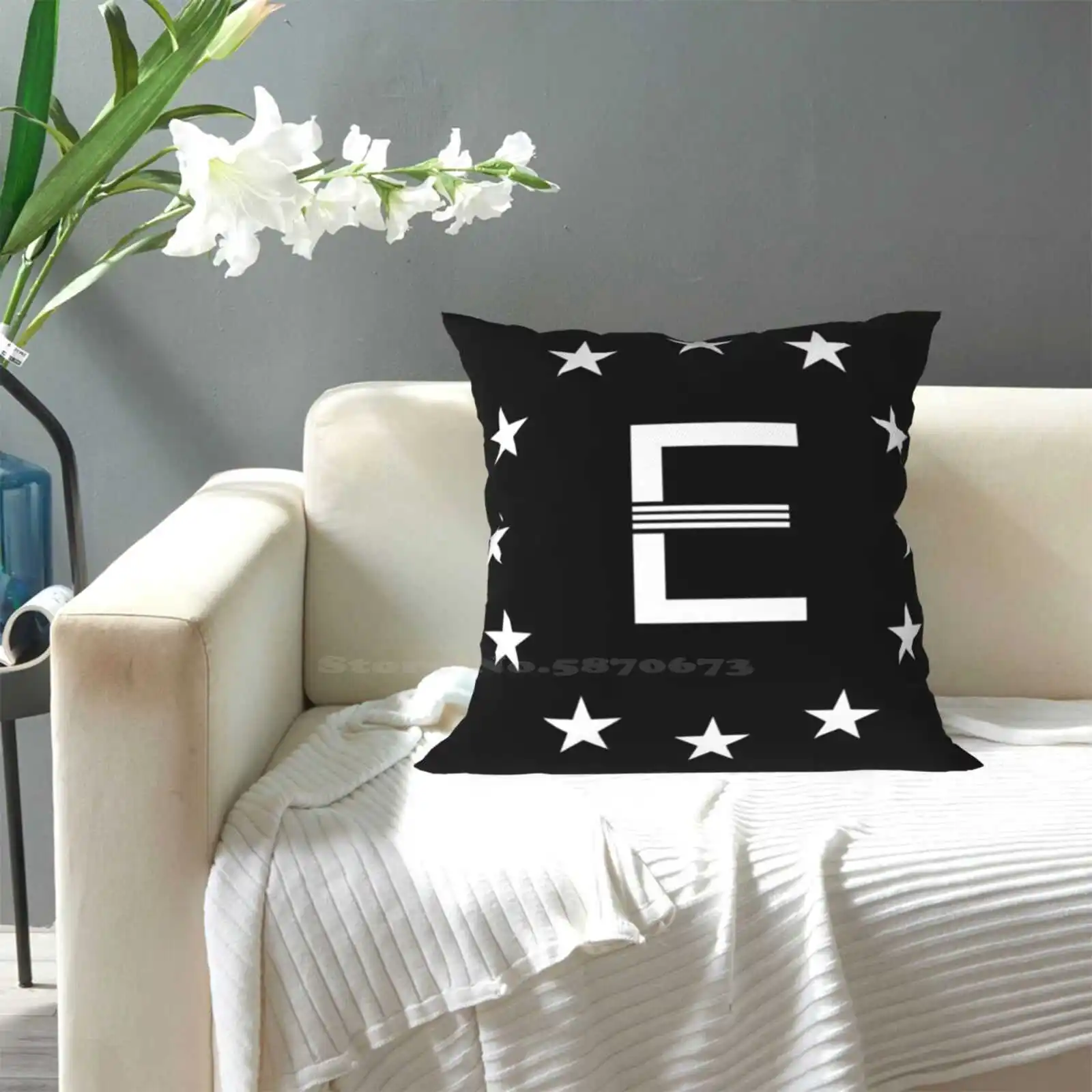 Модный чехол для подушки с логотипом Enclave Star, наволочка, флаг Enclave New Vegas, 3 4 76 Tec Изображение 5