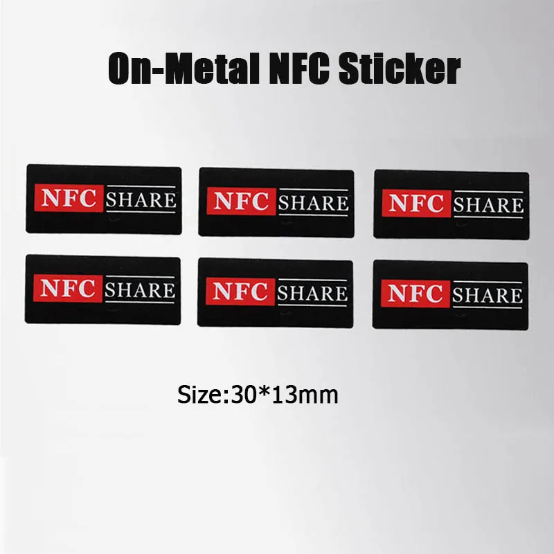 Наклейка NFC Ntag213 13,56 МГц NTAG 213 Универсальная Этикетка RFID-метка с памятью 144 байта Изображение 5