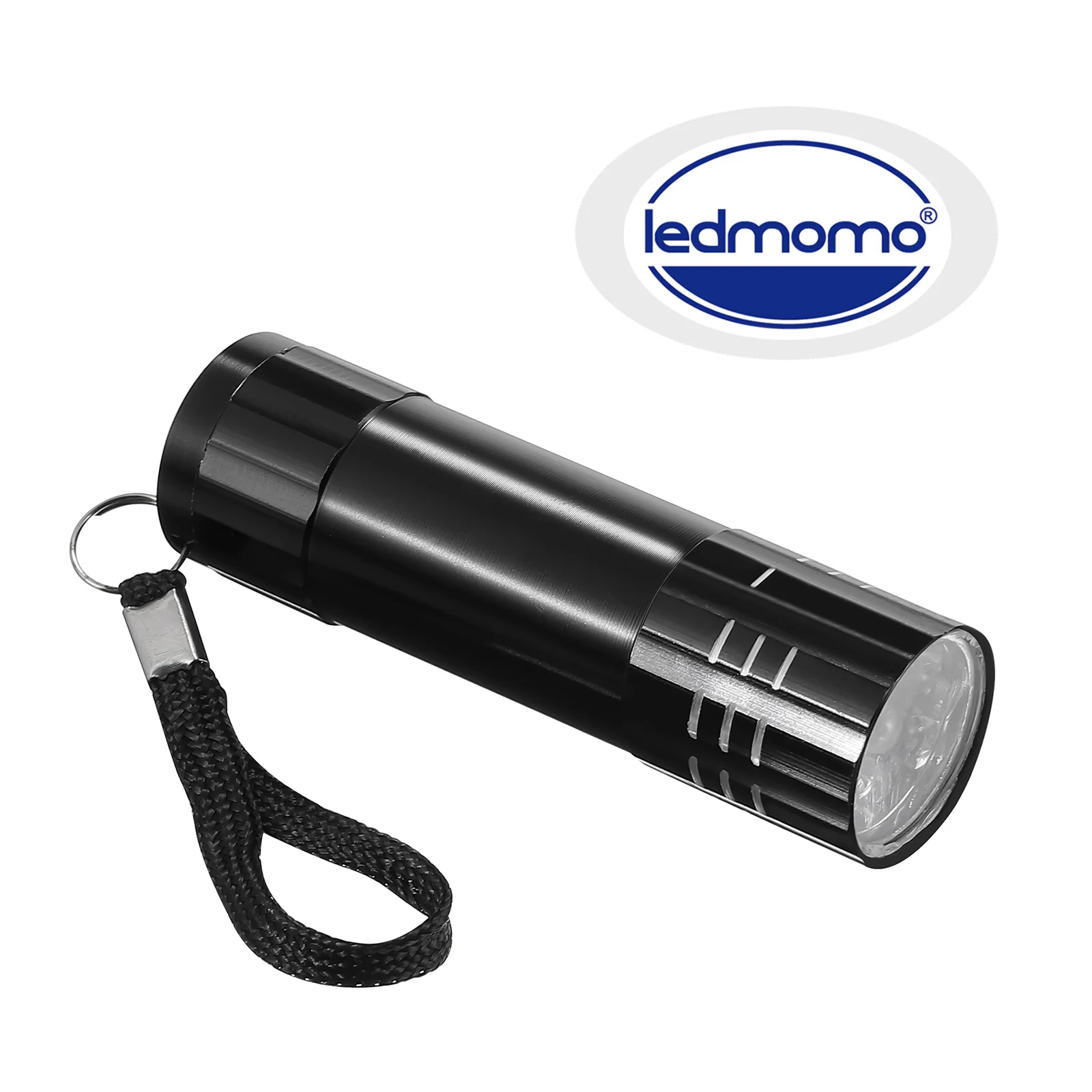 Портативный УФ-фонарик LEDMOMO, 395nm, 9 светодиодных мини-ламп для удаления пятен от мочи домашних животных, ногтей (черный) Изображение 5