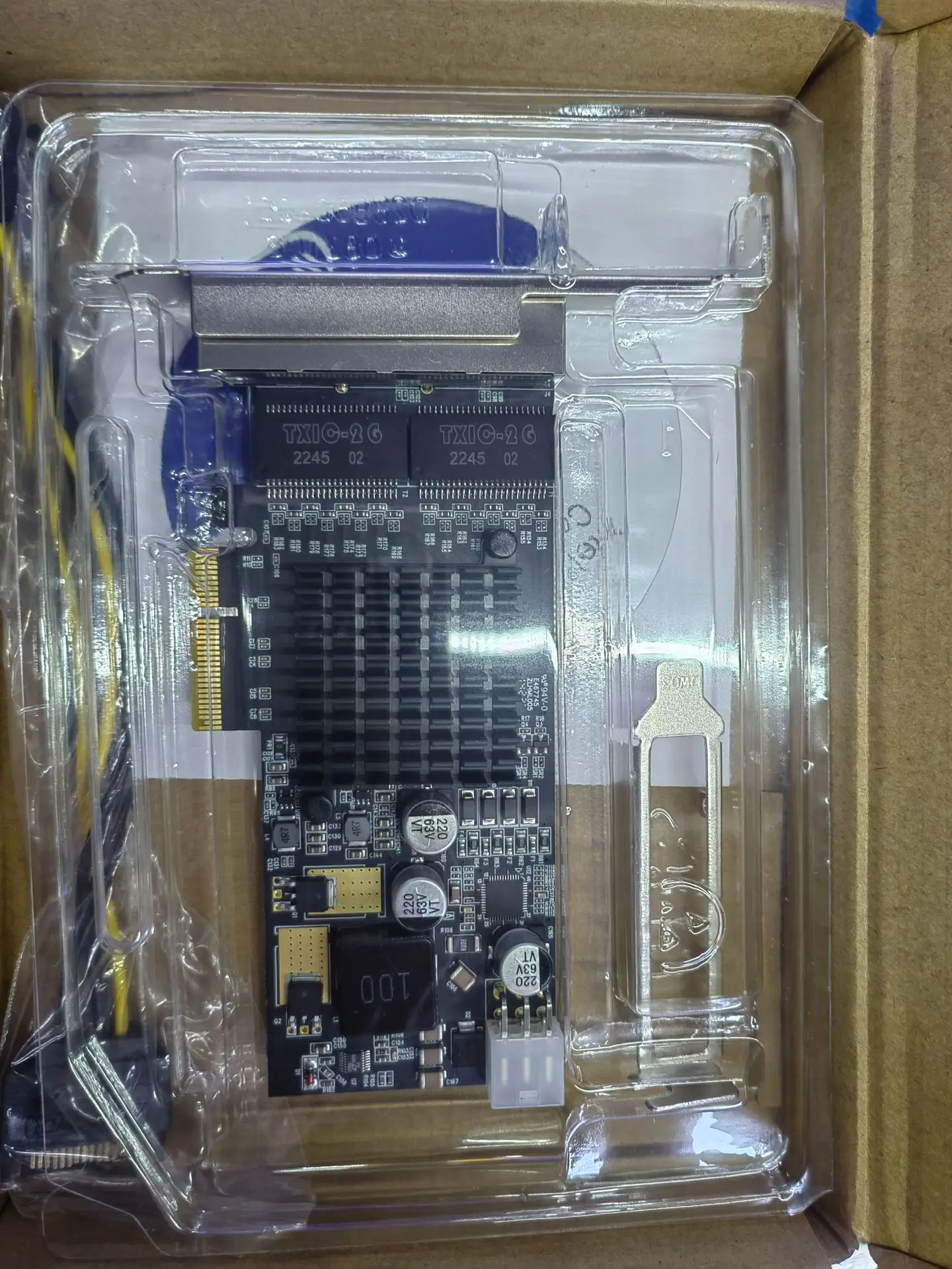 Чипсет Intel I350 PCIE Гигабитная 4-портовая сетевая карта POE I350-T4 проводная сетевая карта 4 сетевых порта PoE Ethernet адаптер Изображение 5