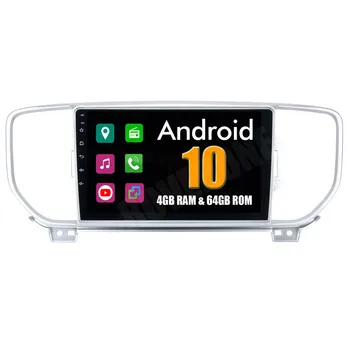 Автомобильная Мультимедийная Система RoverOne Android 10 Для Kia Sportage R 2016 2017 Восьмиядерный Радио GPS Навигация Медиаплеер PhoneLink