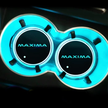 Автомобильная наклейка семи цветов, декоративное рассеянное освещение в салоне автомобиля, светодиод в автомобиле для автоаксессуаров Nissan Maxima