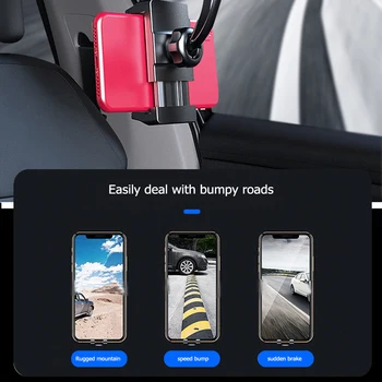 Автомобильное Зеркало заднего вида, Держатель для мобильного телефона, Автомобильный GPS, Подставка для смартфона, Кронштейн