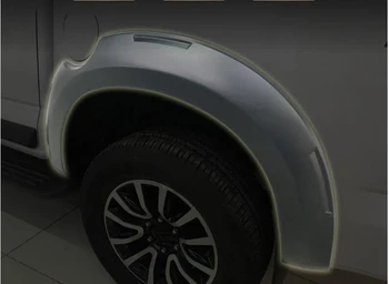 автомобильное пластиковое колесо для бровей черного цвета 2016-2020 для Chevrolet COLORADO S10 wheel brow