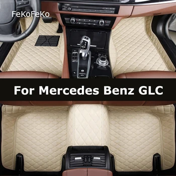 Автомобильные Коврики FeKoFeKo На Заказ Для Mercedes Benz GLC X253 GLC-Coupe C253 2015-2023 Годов Выпуска Автомобильные Ковры Для Ног Coche Accessorie