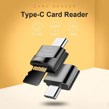 Адаптер USB 3.1 Type C для TF OTG Card Reader Устройство чтения смарт-карт памяти Type C OTG Flash Drive Cardreader Адаптер