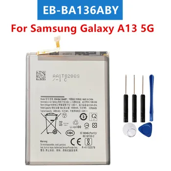 Аккумулятор EB-BA136ABY Для Samsung Galaxy A13 5G Аккумулятор мобильного телефона 4900 мАч/5000 мАч + Бесплатные Инструменты