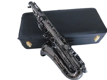 альт-саксофон профессионального класса Нового качества A-901 Ми-бемоль, черный, никель, Золотой, музыкальные инструменты, саксофон с отличной игрой