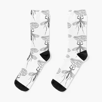 Анатомические носки с крыльями комаров, спортивная обувь в стиле хип-хоп, носки для девочек, мужские