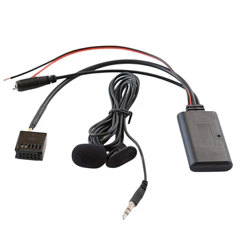 Аудио MP3 Музыкальный Адаптер с Микрофоном Автомобильный Bluetooth-Совместимый Модуль Вызова Аудиокабеля Громкой Связи Адаптер для Ford Mondeo C-Max