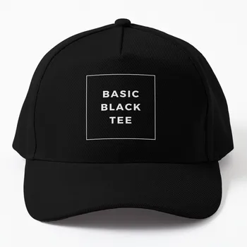 Базовая черная футболка, минималистичная бейсболка, чайные шляпы, мужская бейсболка для регби, женская бейсболка