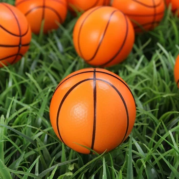 Баскетбольный мини-надувной баскетбол без насоса 6ШТ 12см для детей, удобный для веселых видов спорта в помещении