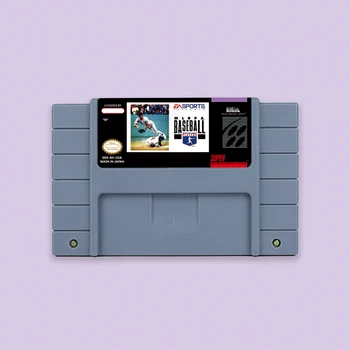 Бейсбольный экшен MLBPA для SNES с 16-битной одиночной картой, картридж для игровых консолей NTSC EUR PAL США