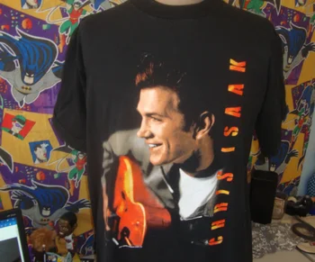 Винтаж 90-х, футболка Chris Isaak 1993 Tour Band, концертная футболка U1311