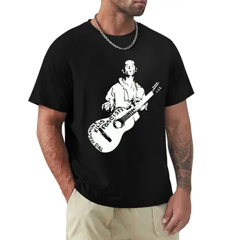 Вуди Гатри Эта машина Killshellip Классическая футболка для парней, милые топы, летние топы, мужские футболки с графическим рисунком