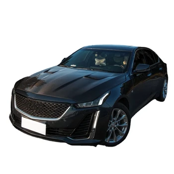 Высококачественные Автомобильные Капоты MBJ Style Из Углеродного Волокна Для Капота Двигателя Cadillac CT5 2020 +