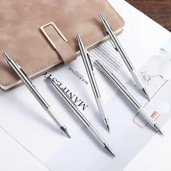 Высококачественный автоматический карандаш из прочной нержавеющей стали, классическая металлическая механическая станция для рисования карандашом для студентов