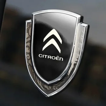 Высококачественный Металлический Значок 3D автомобильные наклейки для citroen c2 c2r2 c3 c4 c5 c5x c6 c8 vts vtr xtr металлические аксессуары автоаксессуар