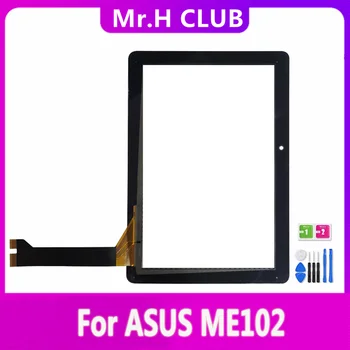 Высококачественный Сенсорный Экран Для Asus MeMo Pad 10 ME102 ME102A V4.0 V3.0 V2.0 V1.0 Запчасти для ремонта переднего стекла с сенсорным экраном