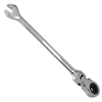 гаечный Ключ с Гибкой Головкой 7 мм С Храповым Механизмом Гаечный Ключ Гайка Инструмент