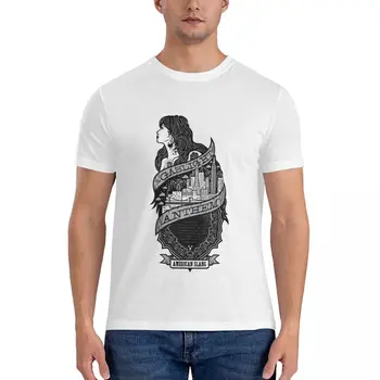 Гимн газового фонаря - Классическая футболка рок-группы TGA, черные футболки для мужчин, мужские чемпионские футболки, мужская одежда