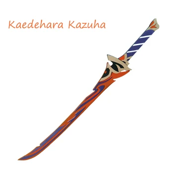 Горячая Игра Genshin Impact Kaedehara Kazuha Prop Модель для Любителей Аниме Косплей Реквизит Игрушки Декоративное Оружие Игрушки