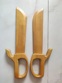 деревянные Мечи-Бабочки Вин Чун Винг Цунь Барт Чам Дао снаряжение для боевых искусств кунг-фу двойной нож