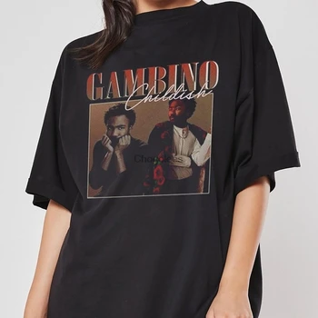 Детская Рубашка Gambino В Винтажном стиле, Детская Футболка Gambino в стиле Рэп-Хип-Хоп, Бутлег В стиле Childish Gambino