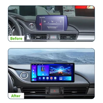Для Mazda 6 Atenza 2014 2015 2016 - 2020 Android автомобильный радиоприемник Стерео Мультимедийный плеер 2Din авторадио GPS навигатор IPS экран
