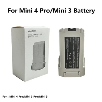Для Mini 4 Pro/Mini 3 интеллектуальный летный аккумулятор емкостью 3850 мАч, время полета 47 минут, Совместимый с дроном Mini 4 Pro/Mini 3
