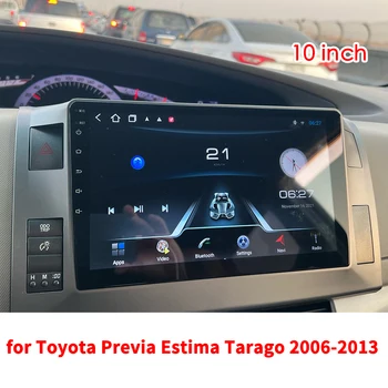 Для Toyota Previa Estima Tarago 2007 Мультимедийное Автомобильное Радио Android 13 Авторадио Canarado Стерео CARPLAY Головное устройство 1280*720 Экран