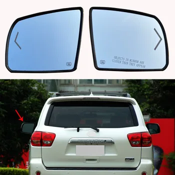 Для Toyota Sequoia 2008-2017/Tundra 2007-2020 Стекло объектива бокового зеркала заднего вида с подогревом
