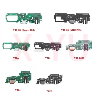 Для VIVO Y33T Y31S Y31 Y30 4G Y30G Y30i USB Зарядная Плата Док-порт Гибкий Кабель Запчасти для Ремонта